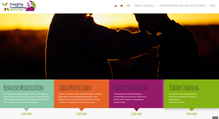 Wordpress-coaching-website-Coaching-WM.de – Ein Wordpress Projekt