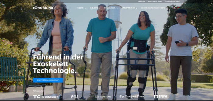Wpml-uebersetzung-wordpress-Eksobionics Website-Projekt mit Wordpress und WPML