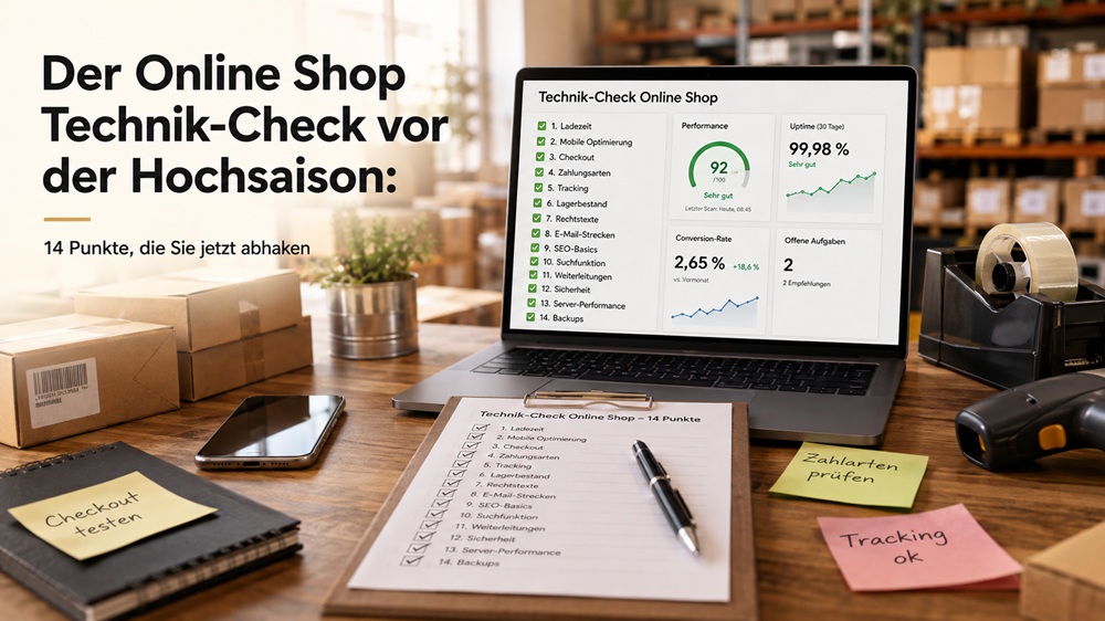 Der Technik-Check vor der Hochsaison: 14 Punkte, die Sie jetzt abhaken