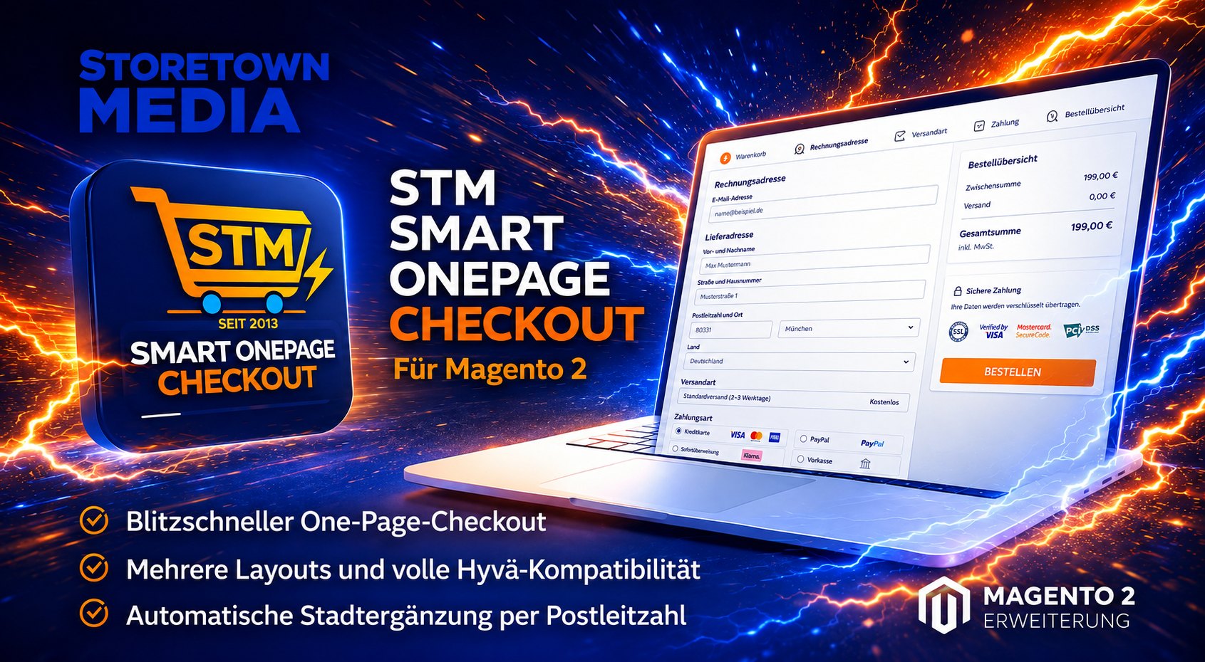 STM Smart One Page Checkout - Magento 2 Extension