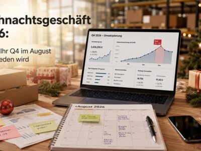 Weihnachstgeschäft august onlineshop vorbereitung Weihnachtsgeschäft 2026: Warum Ihr Q4 im August entschieden wird Black Friday 2026