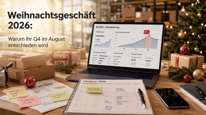 Weihnachstgeschäft august onlineshop vorbereitung Weihnachtsgeschäft 2026: Warum Ihr Q4 im August entschieden wird Black Friday 2026