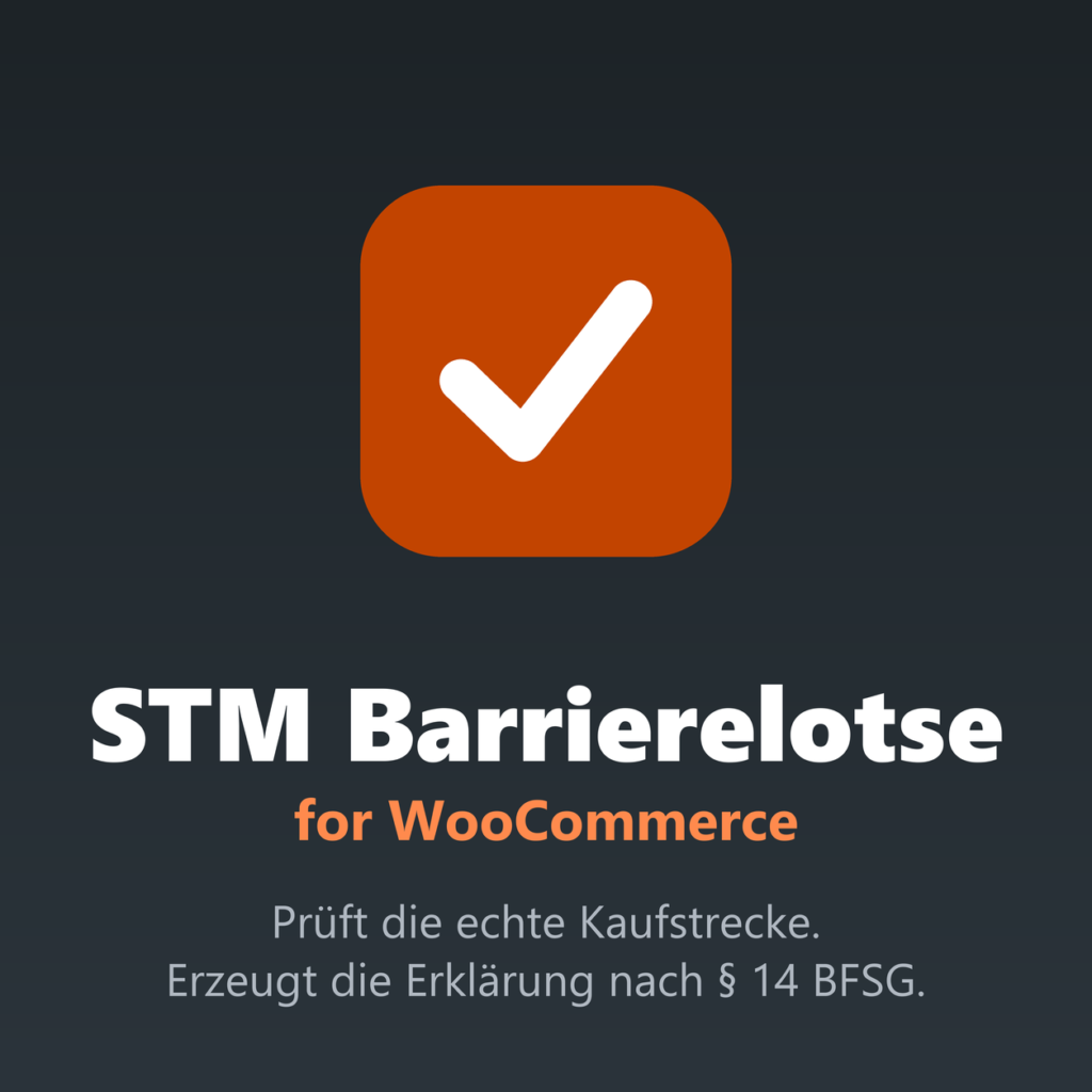 Produktkachel STM Barrierelotse for WooCommerce