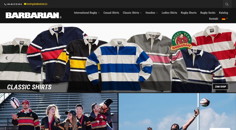 Barbarian.eu Magento 2 Projekt – Magento Referenzen e-Commerce Agentur Hamburg Referenz Storetown Media